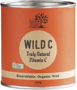 healthylife Eden Healthfoods Wild C Natural Vitamin C Powder 150g offer