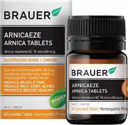 healthylife Brauer Arnicaeze Arnica 60 Tablets offer
