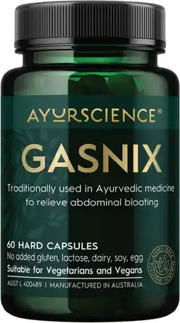 healthylife AyurScience Gasnix 60 Hard Capsules offer