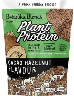 healthylife Botanika Blends Plant Protein Cacao Hazelnut 500g offer