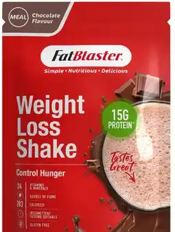 healthylife Naturopathica FatBlaster Weight Loss Shake Chocolate 465g offer