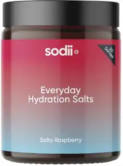 healthylife Sodii Everyday Hydration Salts Salty Raspberry 185g offer