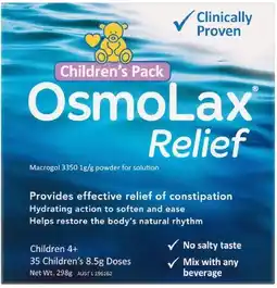 healthylife OsmoLax Relief Children's 35 Doses 298g offer