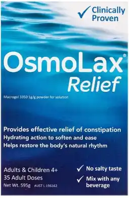healthylife OsmoLax Relief 35 Doses 595g offer