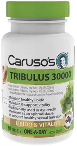 healthylife Caruso’s Natural Health Tribulus 30000 60 Tablets offer