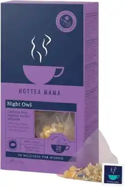 healthylife Hottea Mama Organic Night Owl Blend 14 Pack offer