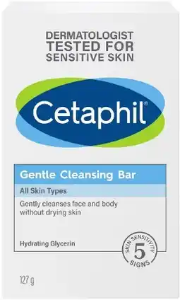 healthylife Cetaphil Gentle Cleansing Bar 127g offer