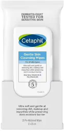 healthylife Cetaphil Gentle Skin Cleansing Wipes 25 Pack offer