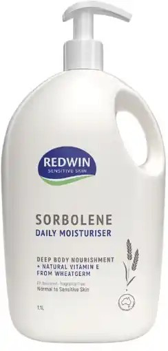 healthylife Redwin Sorbolene Moisturiser With Vitamin E 1.1 Litre offer