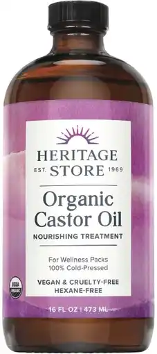 healthylife Heritage Store Organic Castor Oil 473ml offer
