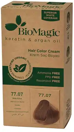 healthylife Bio Magic Hair Colour Cream Natural Brown Blonde 77.07 offer