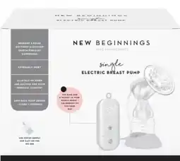 healthylife New Beginnings Single Electric Breast Pump offer