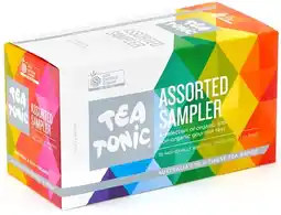 healthylife Tea Tonic Assorted Tea Bags Sample Box 33 Pack offer