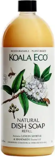healthylife Koala Eco Dish Soap Lemon Myrtle & Mandarin 1L offer