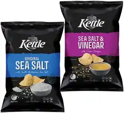 IGA Kettle Classic Potato Chips 150-165g Selected Varieties offer