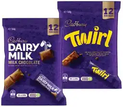 IGA Cadbury Share Pack 120‑180g Selected Varieties offer