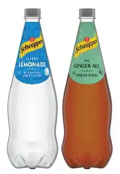 IGA Schweppes Mixers, Soft Drink or Mineral Natural Water 1.1 Litre Selected Varieties offer