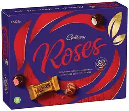 IGA Cadbury Roses Chocolate Box 225g offer