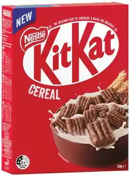 IGA Nes Kit Kat Cereal 330g offer