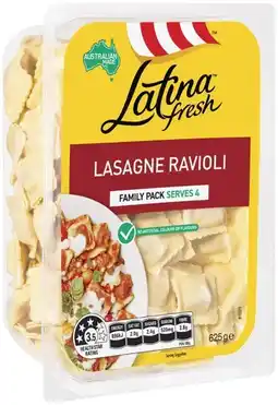 IGA Latina Fresh Filled Pasta 625g Selected Varieties offer