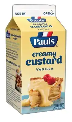 IGA Pauls Vanilla Custard 600g Selected Varieties offer