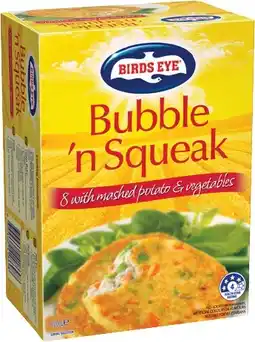 IGA Birds Eye Bubble’n Squeak 620g offer