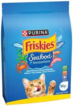 IGA Purina Friskies Dry Cat Food 700g Selected Varieties offer