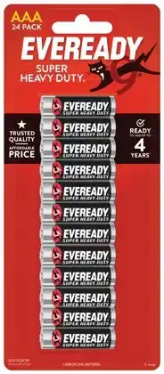 IGA Eveready Super Heavy Duty AAA Batteries 24 Pack offer