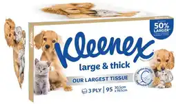 IGA Kleenex Large & Thick Facial Tissues 95 Pack offer