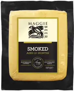 IGA Maggie Beer Cheddar Cheese 150g Selected Varieties offer