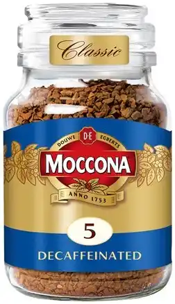 IGA Moccona Freeze Dried Decaffeinated Coffee 100g offer