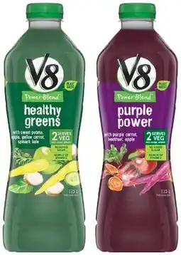 IGA V8 Power Blend 1.25 Litre Selected Varieties offer