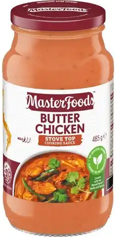 IGA MasterFoods Simmer Sauce 485‑505g Selected Varieties offer