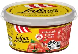 IGA Latina Fresh Pasta Sauce 425g Selected Varieties offer