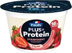 IGA Pauls Plus+ Protein Yoghurt 160g Selected Varieties offer