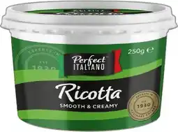 IGA Perfect Italiano Original Ricotta 250g offer