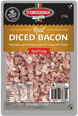 IGA Dors Bacon Diced or Ham Shredded 250g offer