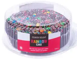 IGA Country Delight Rainbow Cake 500g offer