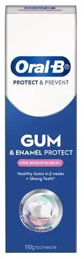IGA Oral-B Gum & Enamel Protect Toothpaste 110g Selected Varieties offer