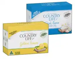 IGA Country Life Bar Soap 5 Pack Selected Varieties offer