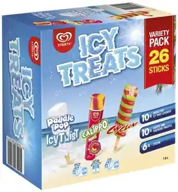 IGA Streets Icy Treats Variety 26 Pack offer