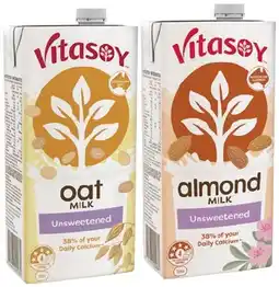 IGA Vitasoy Long Life Oat Milk, Almond Milk or Soy Milky 1 Litre Selected Varieties offer