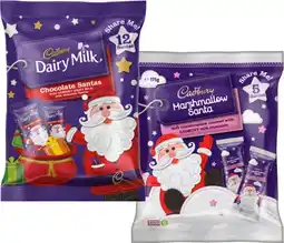 IGA Cadbury Marshmallow Santa 175g, Chocolate Santas or Magical Elves Share Bag 144g offer