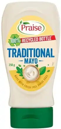 IGA Praise Traditional Squeeze Mayo 250g offer
