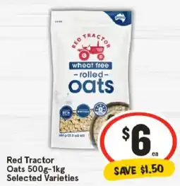 IGA Red Tractor Oats Selected Varieties offer