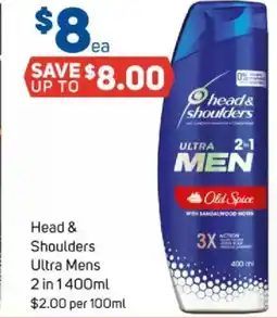 Foodland Head & shoulders ultra mens offer