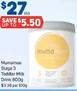 Foodland Mumamoo stage 3 toddler milk drink offer