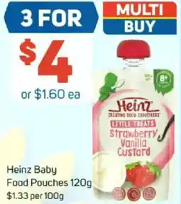 Foodland Heinz Baby Food Pouches offer