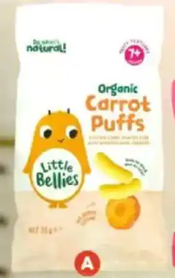 Foodland Little Bellies Carrot Puffs offer