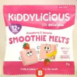 Foodland Kiddylicious Melts Strawberry & Banana offer